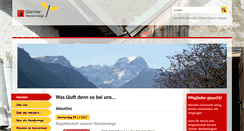 Desktop Screenshot of glarnerwanderwege.ch