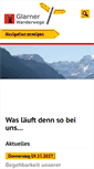 Mobile Screenshot of glarnerwanderwege.ch